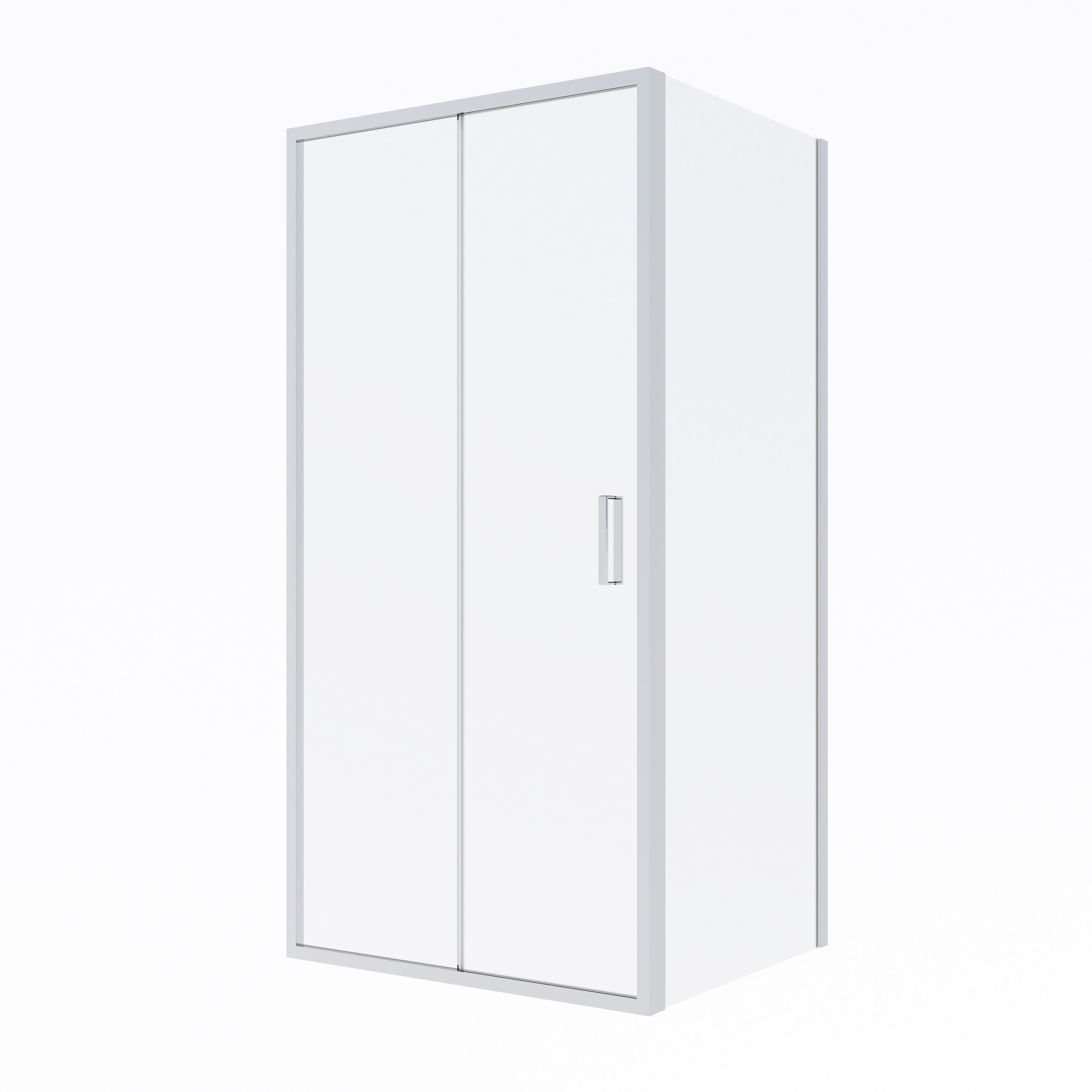 Set Duschtüren Oltens Fulla 21200100, Duschwand Oltens Fulla 22100100