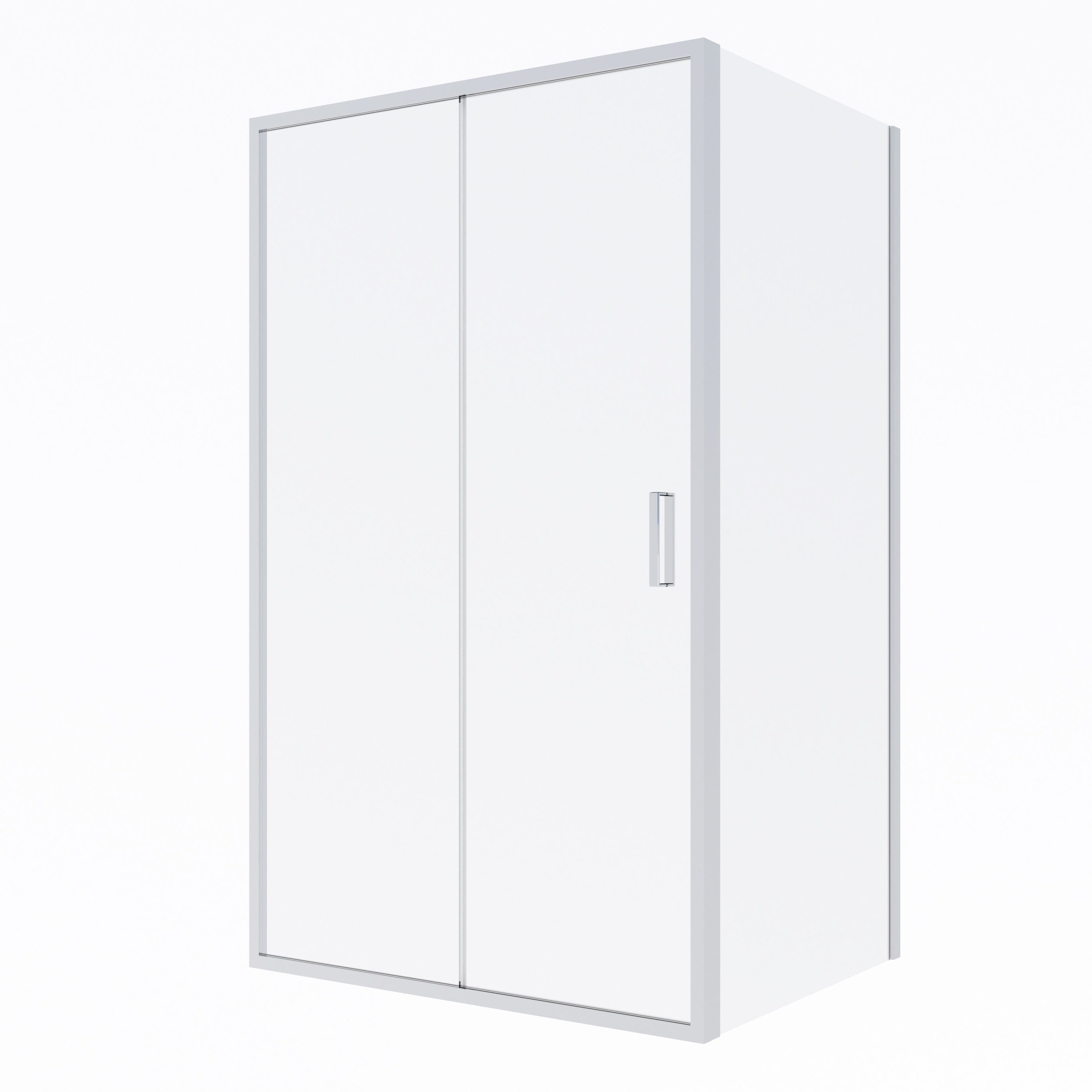 Set Duschtüren Oltens Fulla 21202100, Duschwand Oltens Fulla 22101100