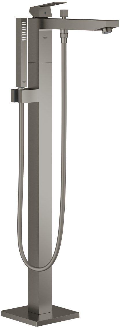 Grohe Eurocube Badewannen- und Duscharmatur freistehend Brushed Hard Graphite 23672AL1