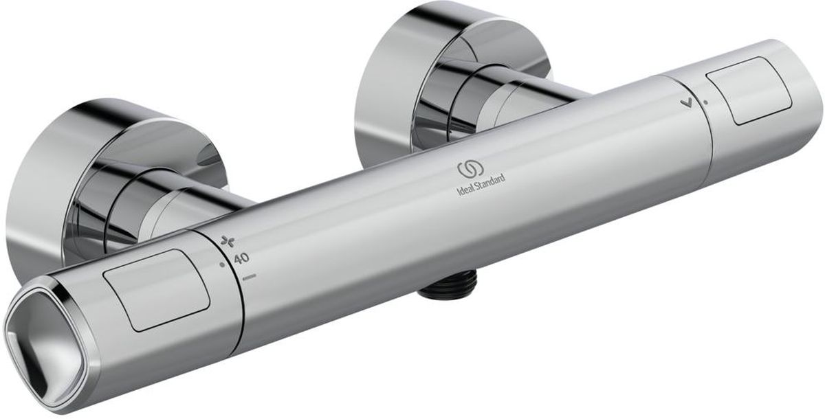 Ideal Standard Ceratherm Duschbatterie Wandmontage mit Thermostat chrom A7229AA
