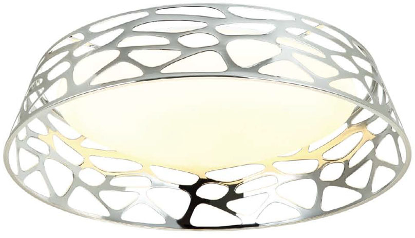 Open Design Forina Decke 1x48 W weiß-chrom OR81060