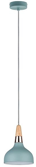 Paulmann Neordic Pendelleuchte 1x20 W grün-kupfer-holz 79652