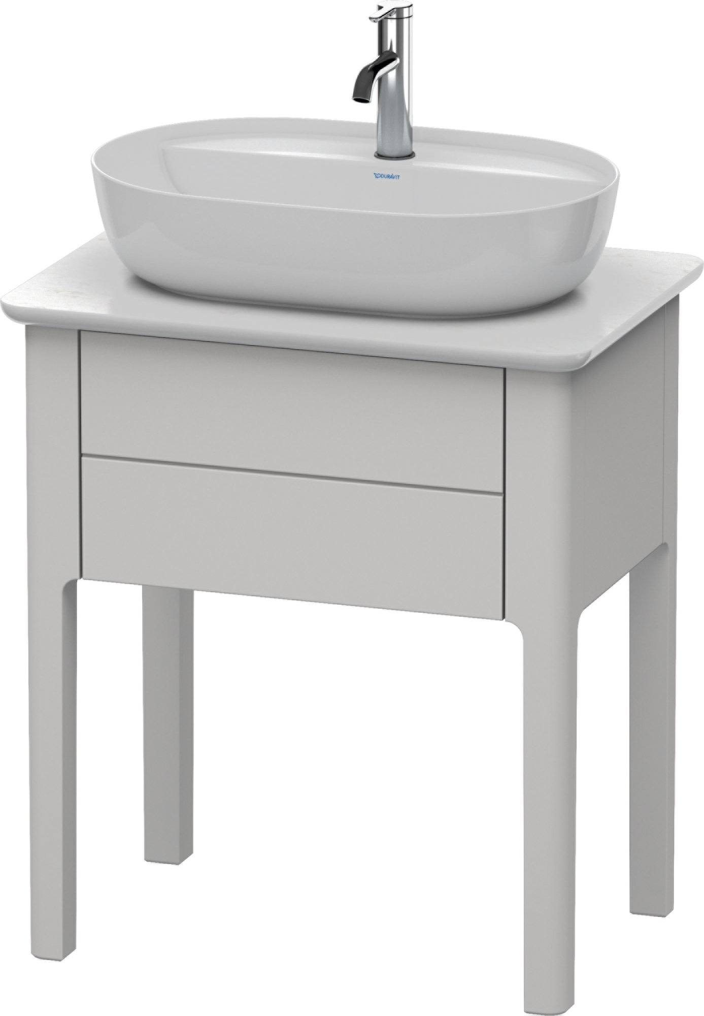 Duravit Luv Kabinett 63.8x45x74.3 cm Unterschrank stehend weiß LU956003939