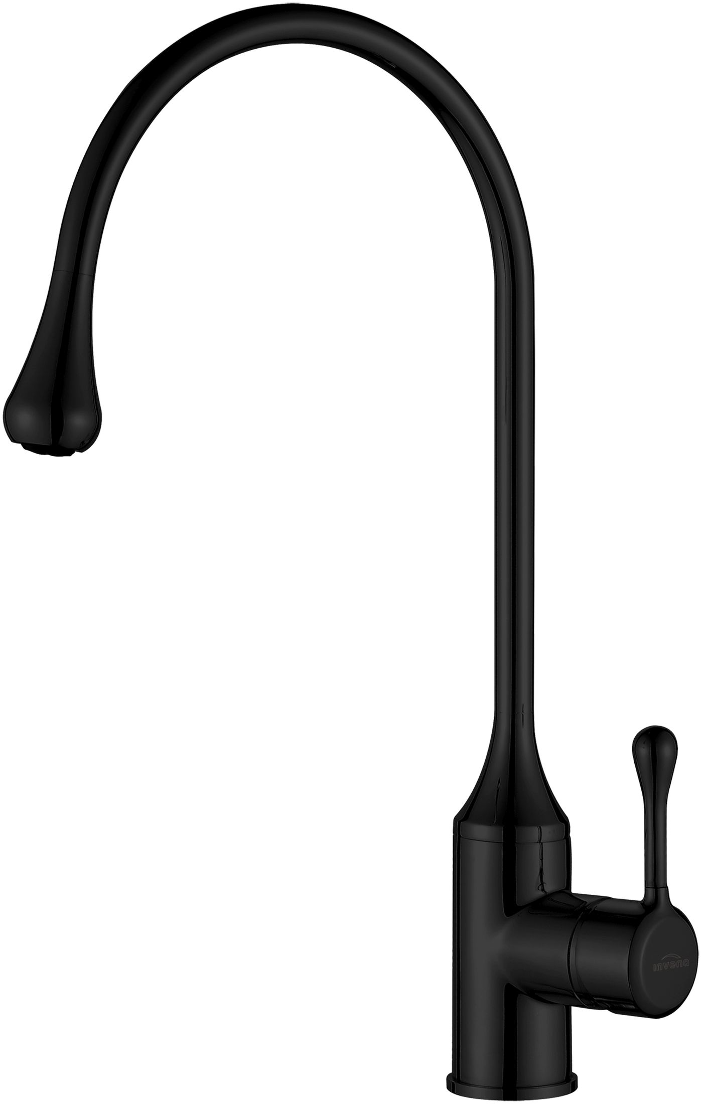 Invena Pingo küchenarmatur stehend schwarz BZ-55-L04