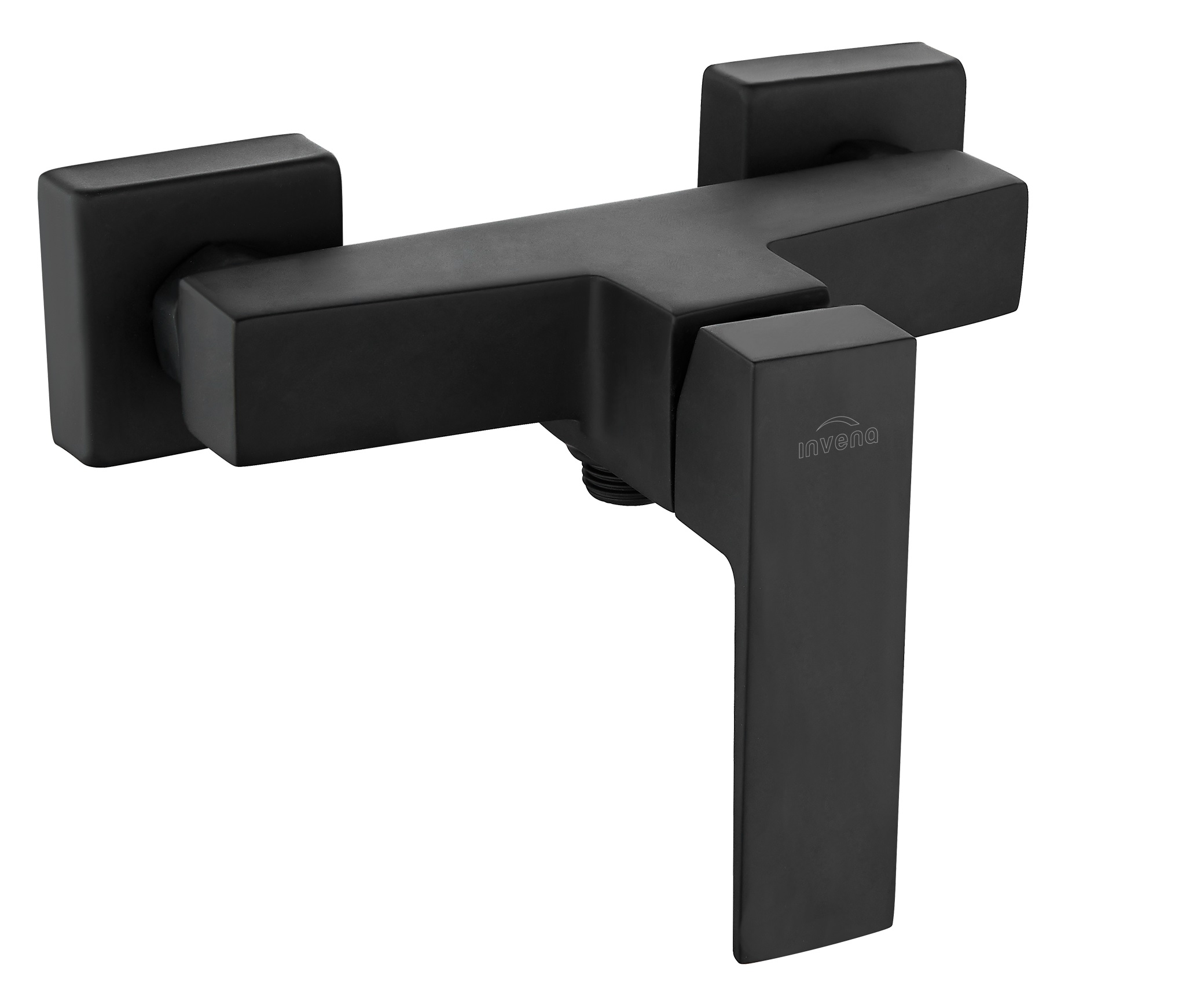 Invena Paros duschbatterie Wand schwarz BN-09-004