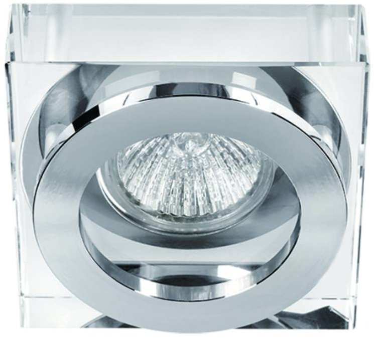 Open Design Astro Eingebaute Lampe 1x8 W chrom-transparent 5903689783255