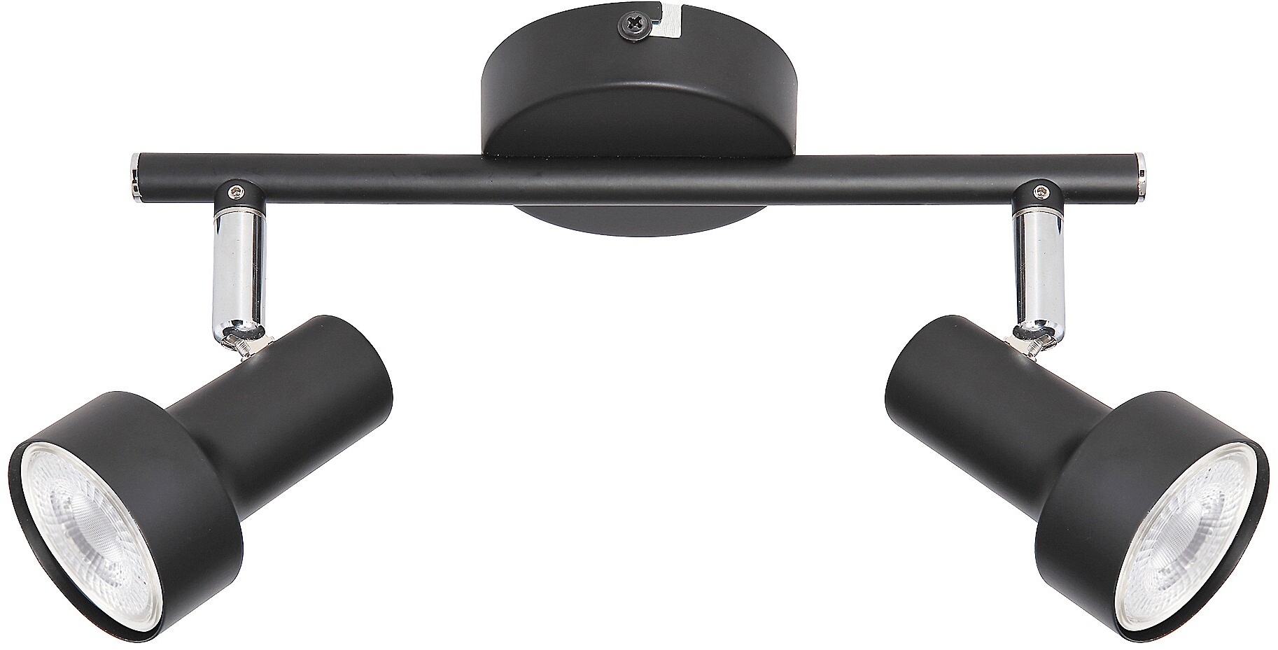 Rabalux Konrad Deckenlampe 2x50 W schwarz 5323