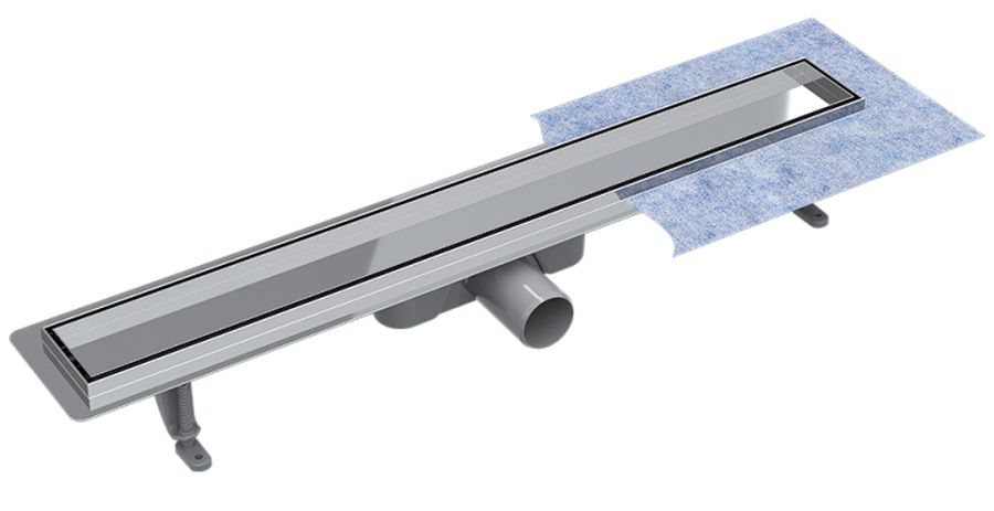 Besco Virgo Duo Duschrinne 60 cm chrom OL-60-VD