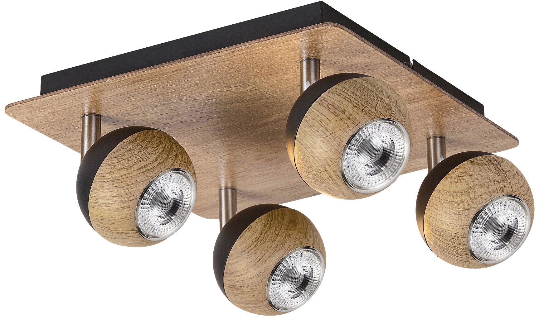 Rabalux Arthur Deckenlampe 4x35 W holz 5616