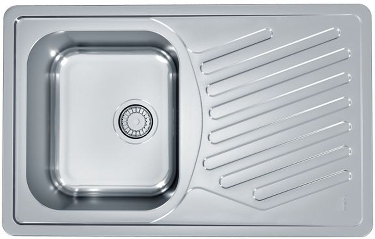 Alveus Elegant stahlspüle 81x51 cm 1126349