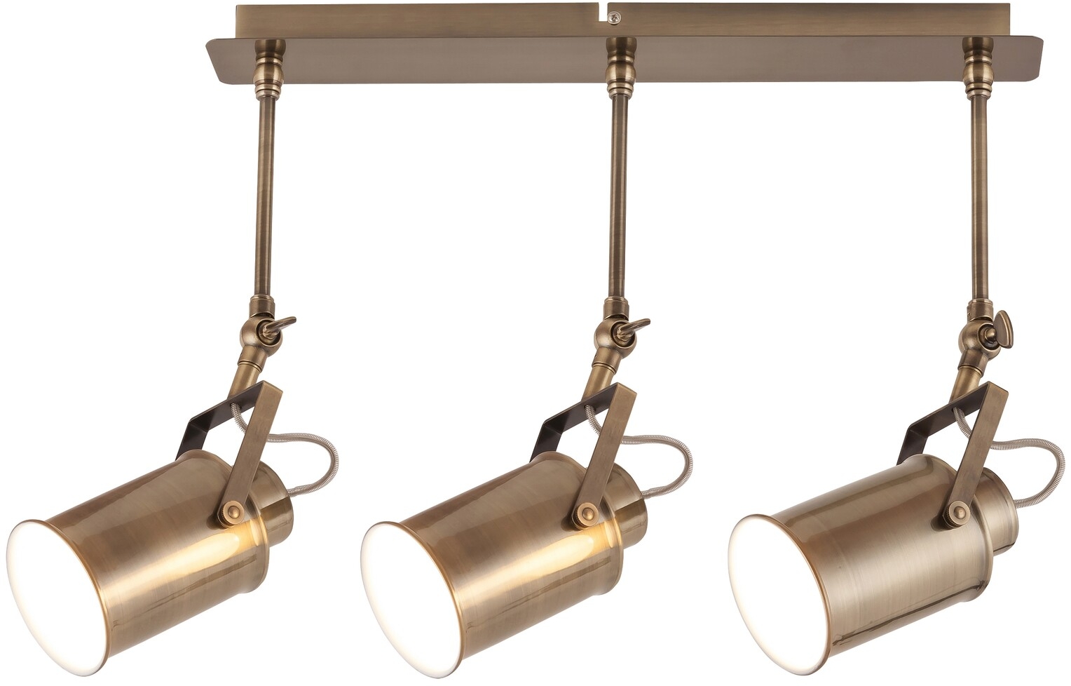 Rabalux Peter Deckenlampe 3x60 W braun 5983