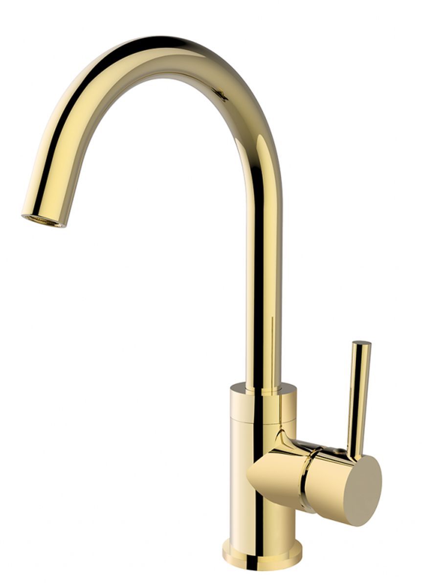 Besco Illusion waschbeckenhahn stehend gold BU-II-ZL