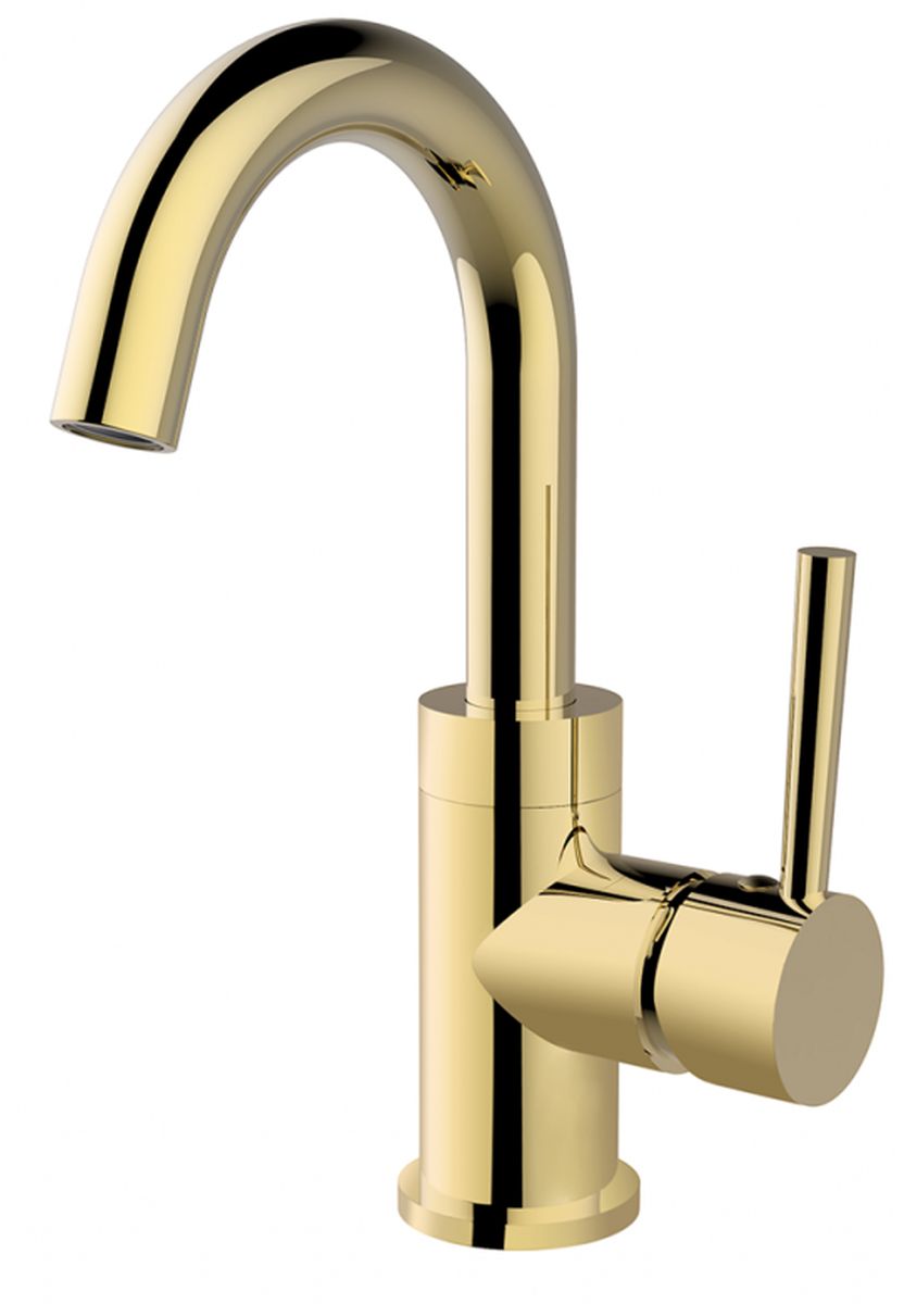Besco Illusion waschbeckenhahn stehend gold BU-III-ZL