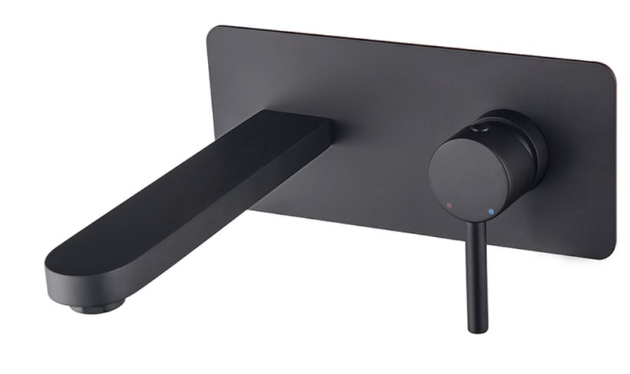 Besco Varium waschbeckenhahn Unterputz schwarz BU-MVS-CZ