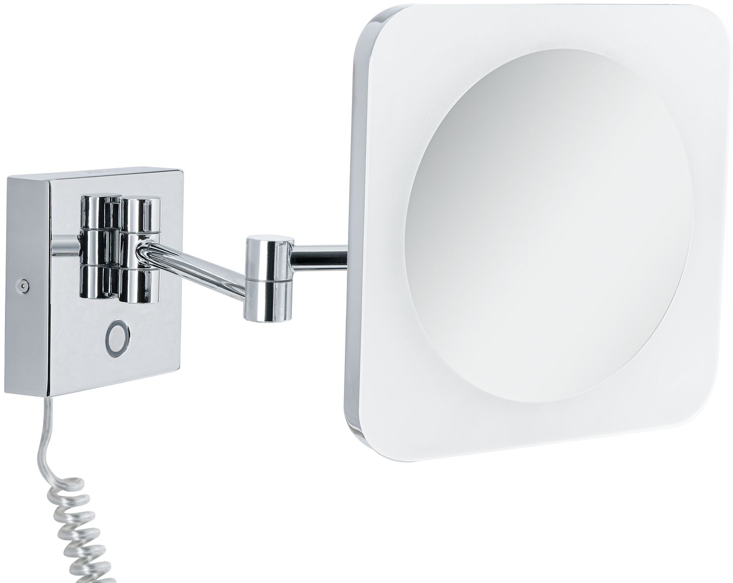 Paulmann HomeSpa Kosmetikspiegel 19x20.5 cm rechteckig mit Beleuchtung chrom 78933