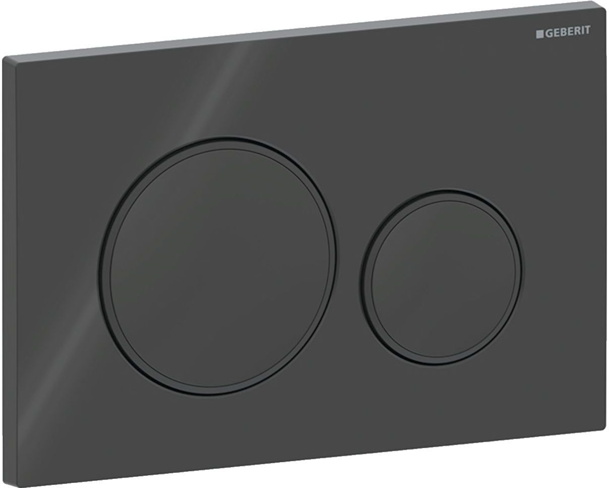 Geberit Sigma Betätigungsplatte für Toilette schwarz 115.882.DW.1