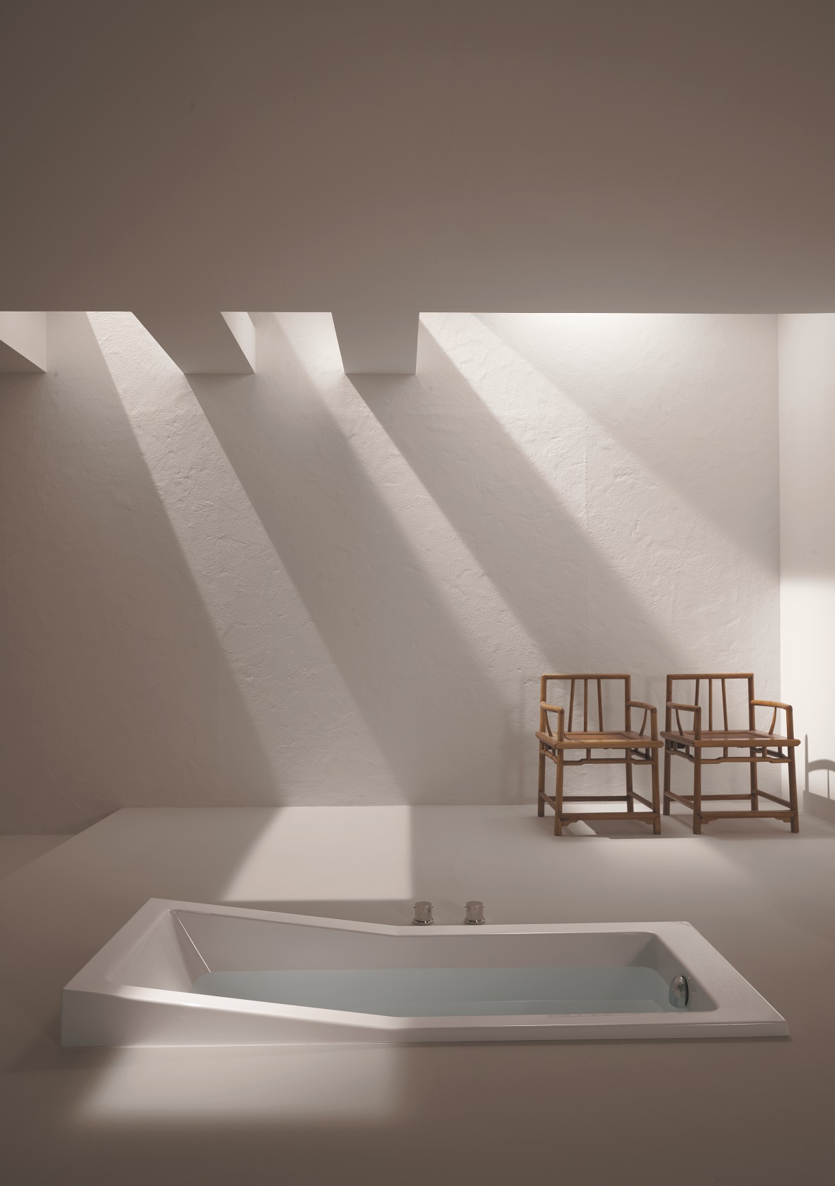 Hoesch Foster Rechteckige Badewanne 170x75 cm weiß 6629.010