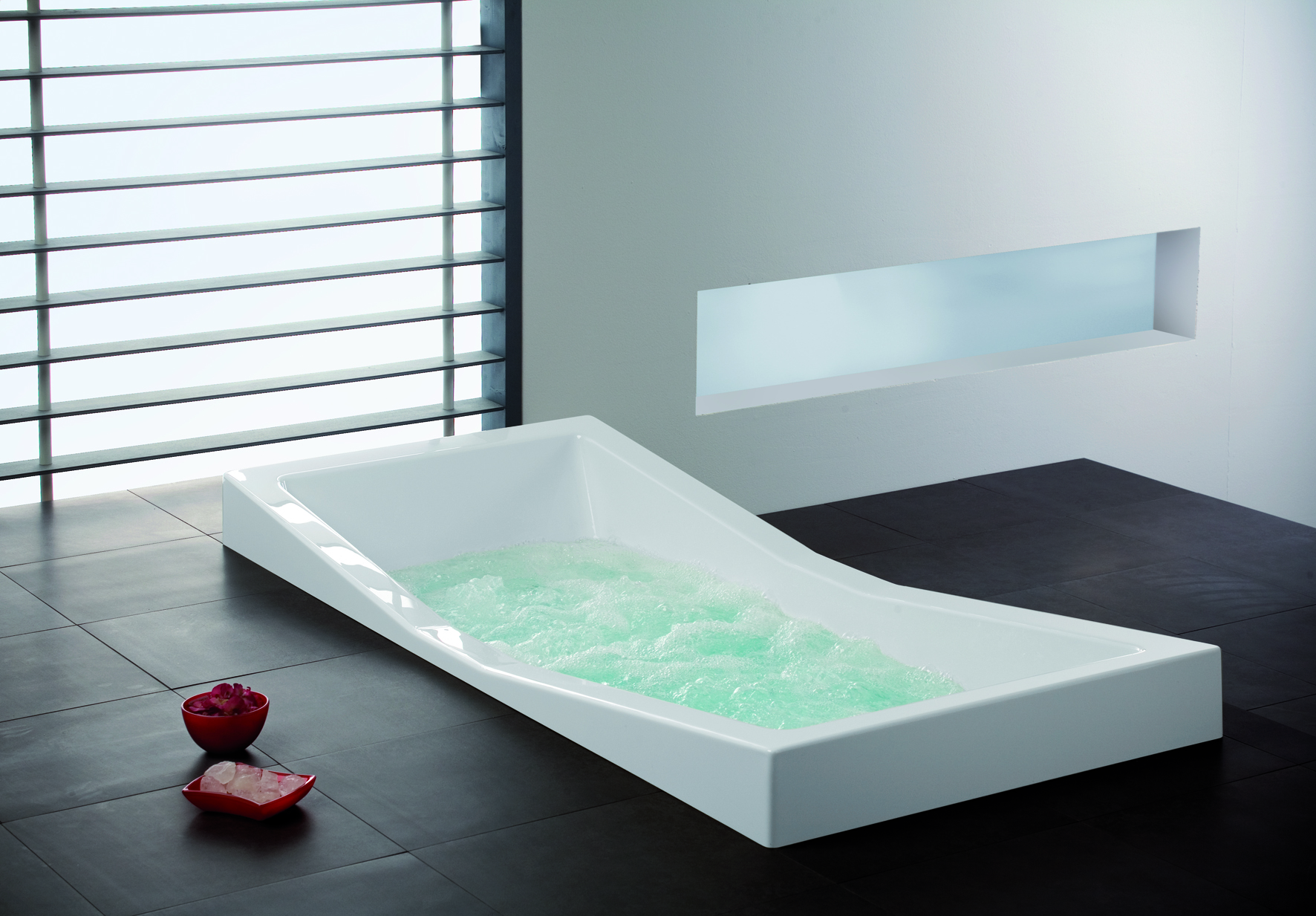 Hoesch Foster Rechteckige Badewanne 190x90 cm weiß 6697.010