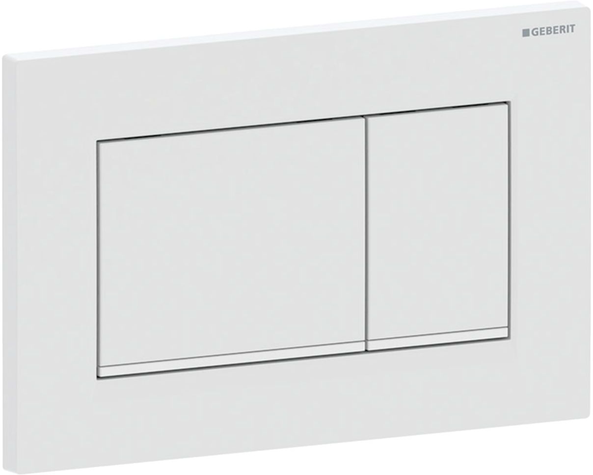 Geberit Sigma20 Betätigungsplatte für Toilette weiß 115.883.11.1