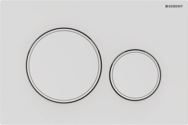 Geberit Sigma Betätigungsplatte für Toilette weiß 115.882.01.1