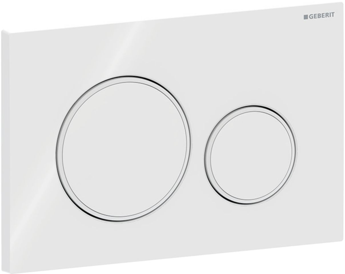 Geberit Sigma Betätigungsplatte für Toilette weiß 115.882.01.1