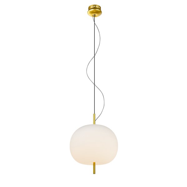 Altavola Design Apple Pendelleuchte 1x12 W weiß-gold LA058/P