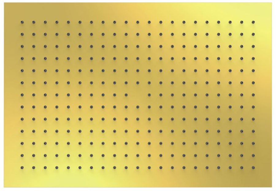 Tres Selection Kopfbrause 45x31.5 cm rechteckig gold 29963203OR