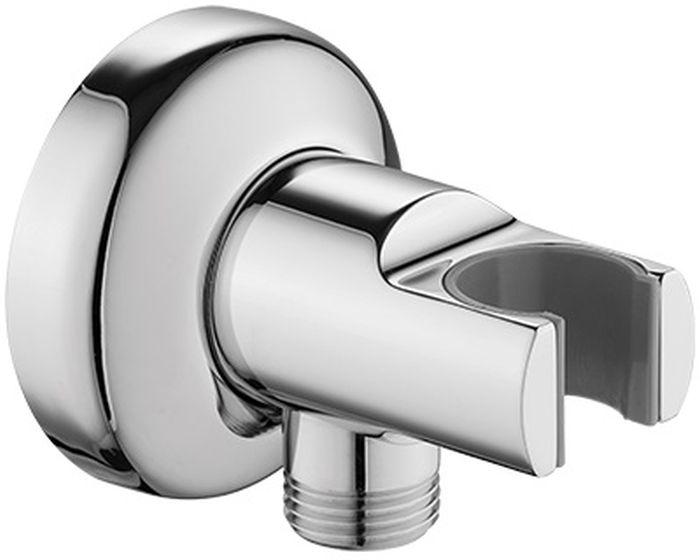 Omnires Art Deco Winkelanschluss mit Griff chrom 8869CR