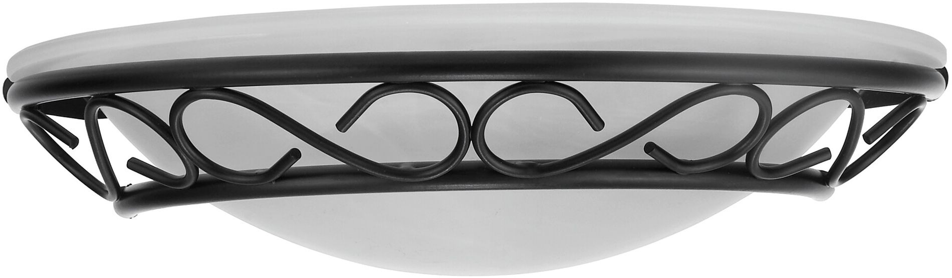 Rabalux Athen Decke 1x60 W weiß-schwarz 3721