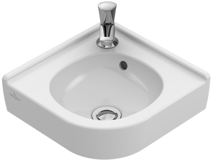 Villeroy & Boch O.Novo Waschbecken 32x32 cm eckwaschbecken Klassisch weiß 731033R1