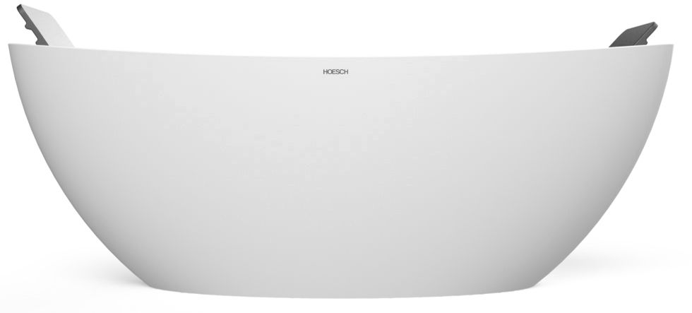 Hoesch Namur Freistehende Badewanne 150x70 cm oval weiß 4405.010305