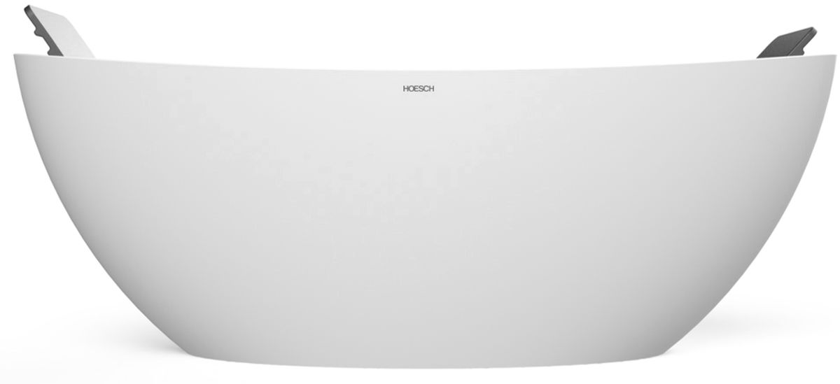 Hoesch Namur Freistehende Badewanne 180x90 cm oval weiß 4402.013305