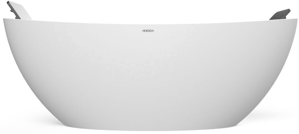Hoesch Namur Freistehende Badewanne 170x75 cm oval weiß 4400.013305
