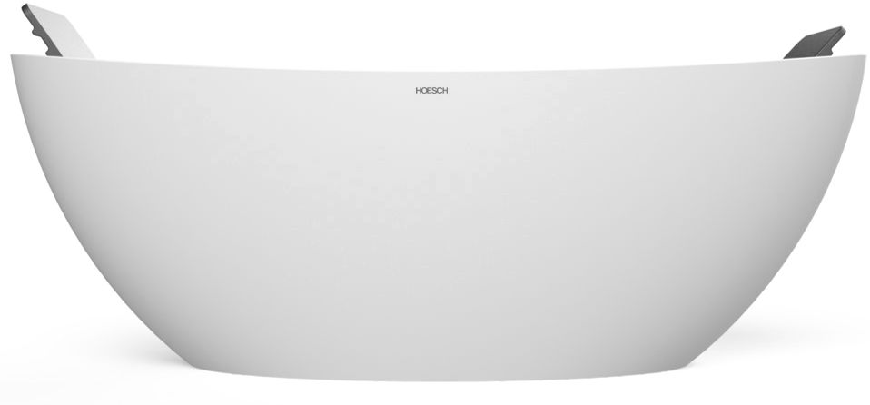 Hoesch Namur Freistehende Badewanne 180x80 cm oval weiß 4401.010305