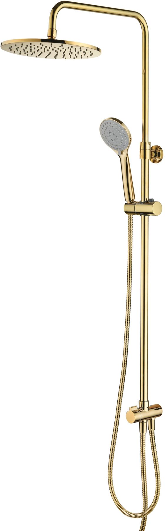 Omnires Yosemite Duschset Wandmontage mit Regenbrause || SYSYOSEMITELUXGL