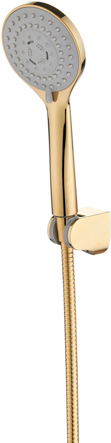 Omnires Yosemite Duschset Wandmontage gold YOSEMITE-PGL