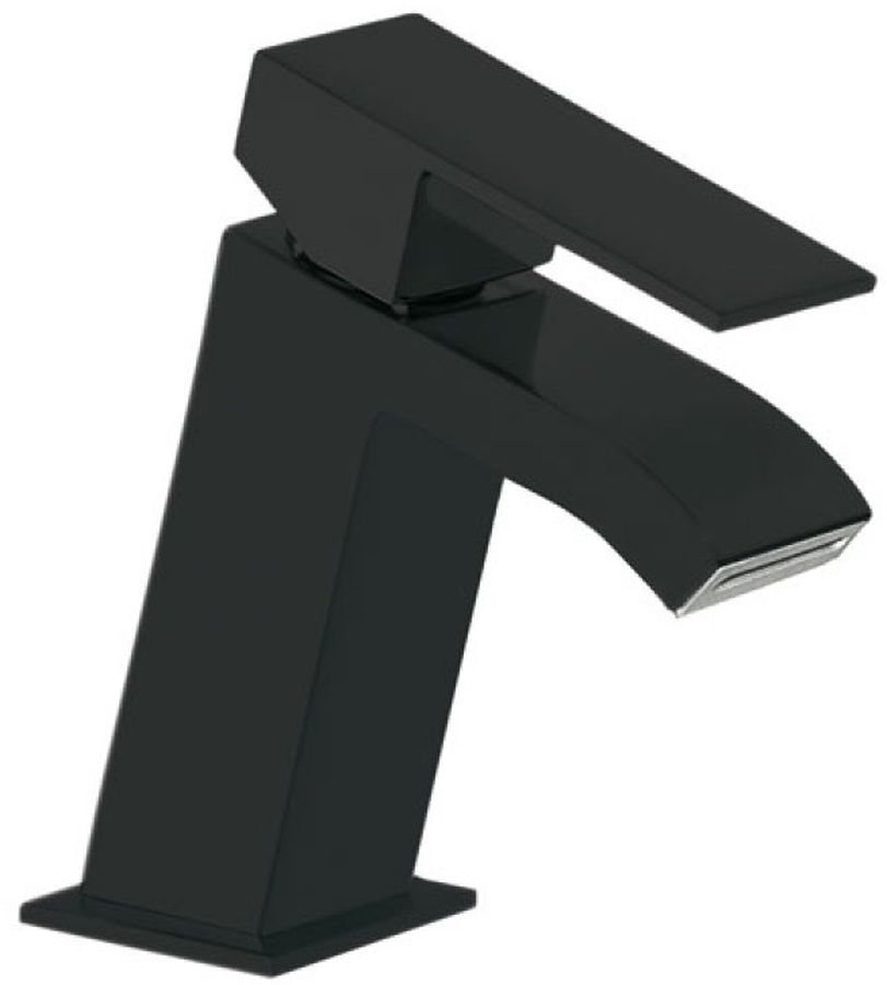 Tres Cuadro Exclusive Waschtischarmatur Stehend schwarz 006.201.01.NM