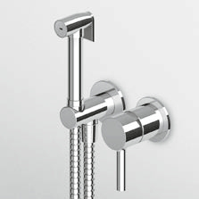 Zucchetti Bidet-Wasserhahn Unterputz weiß ZP6417.W1