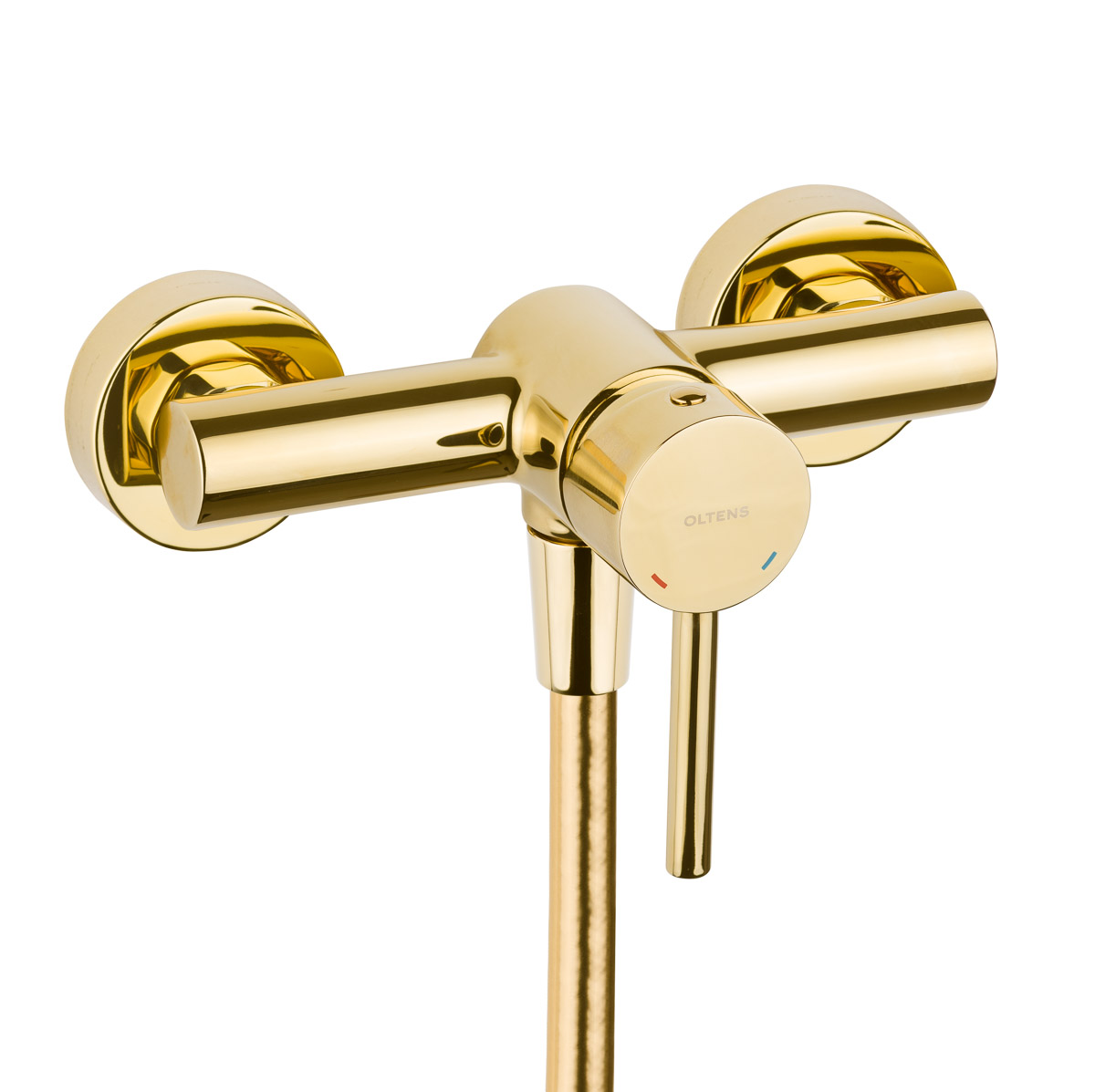 Oltens Molle Duschbatterie Wandmontage goldener Glanz 33000800