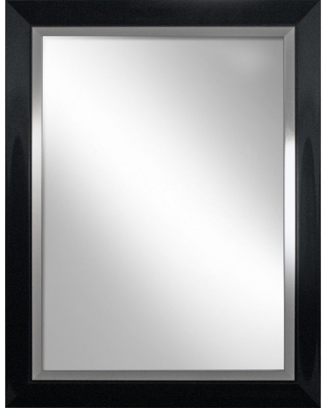 Ars Longa Venice Spiegel 63.4x82.4 cm rechteckig schwarz VENICE5070-C