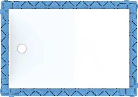 Geberit Setaplano Panel für Duschen ohne Duschen 140x90 cm weiß 154.275.11.1