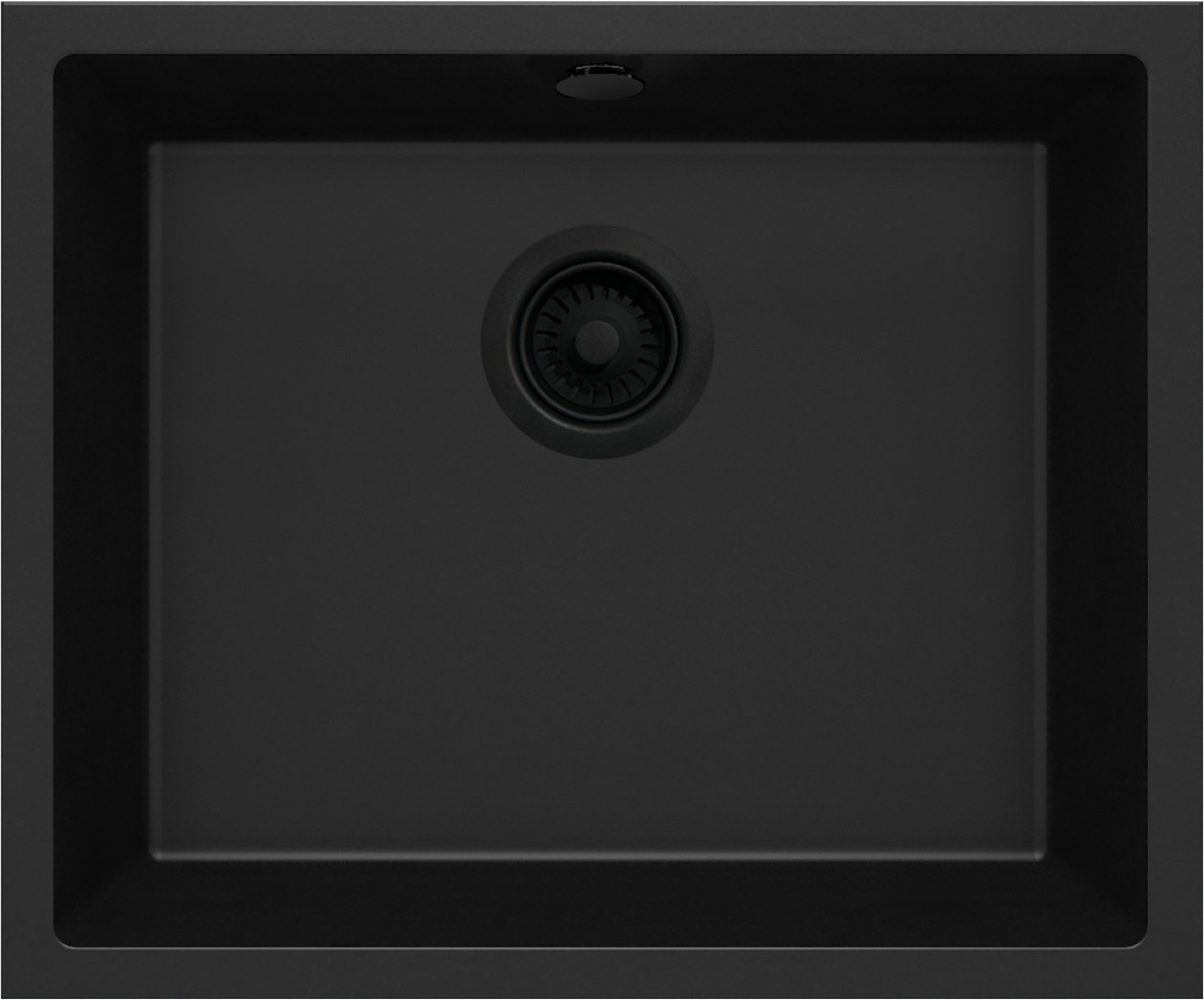 Deante Corda Granitspüle 54x44 cm schwarz ZQA_N10C