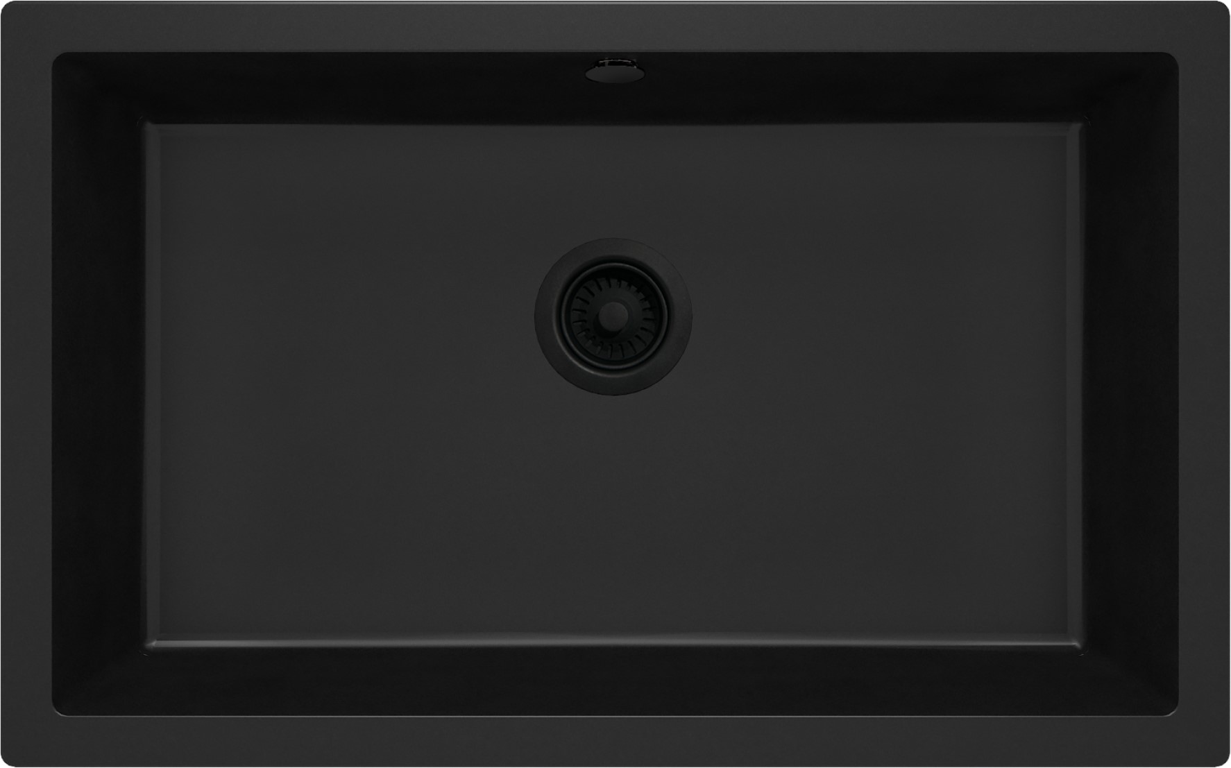 Deante Corda Granitspüle 73x43 cm schwarz ZQA_N10D