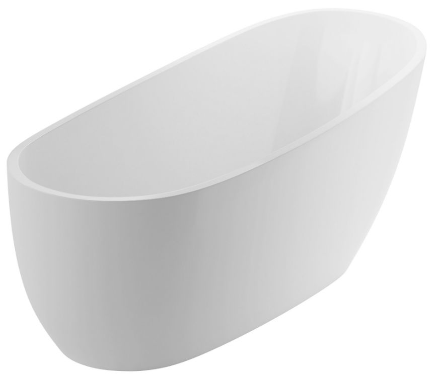 Excellent Comfort 2.0 Freistehende Badewanne 175x74 cm oval weiß WAEX.CMP2.17WH