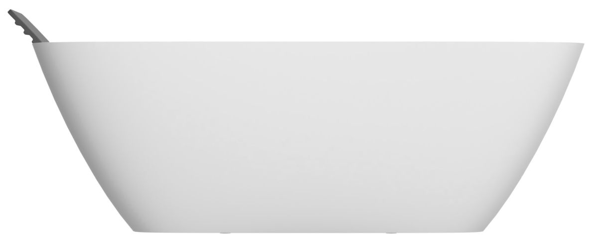 Hoesch LaSenia Freistehende Badewanne 160x75 cm oval weiß 4501.010