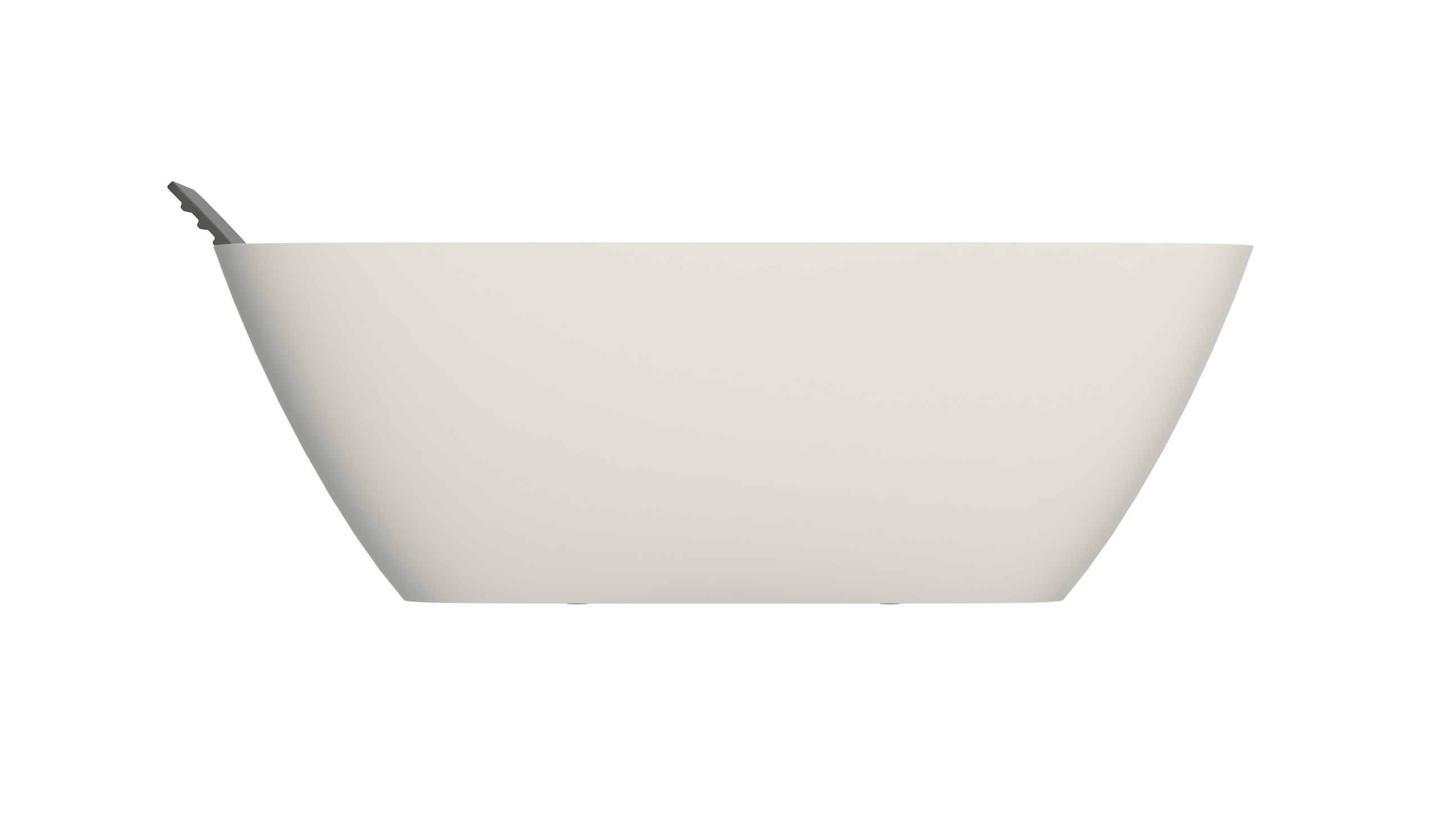 Hoesch LaSenia Freistehende Badewanne 190x90 cm oval weiß 4505.010