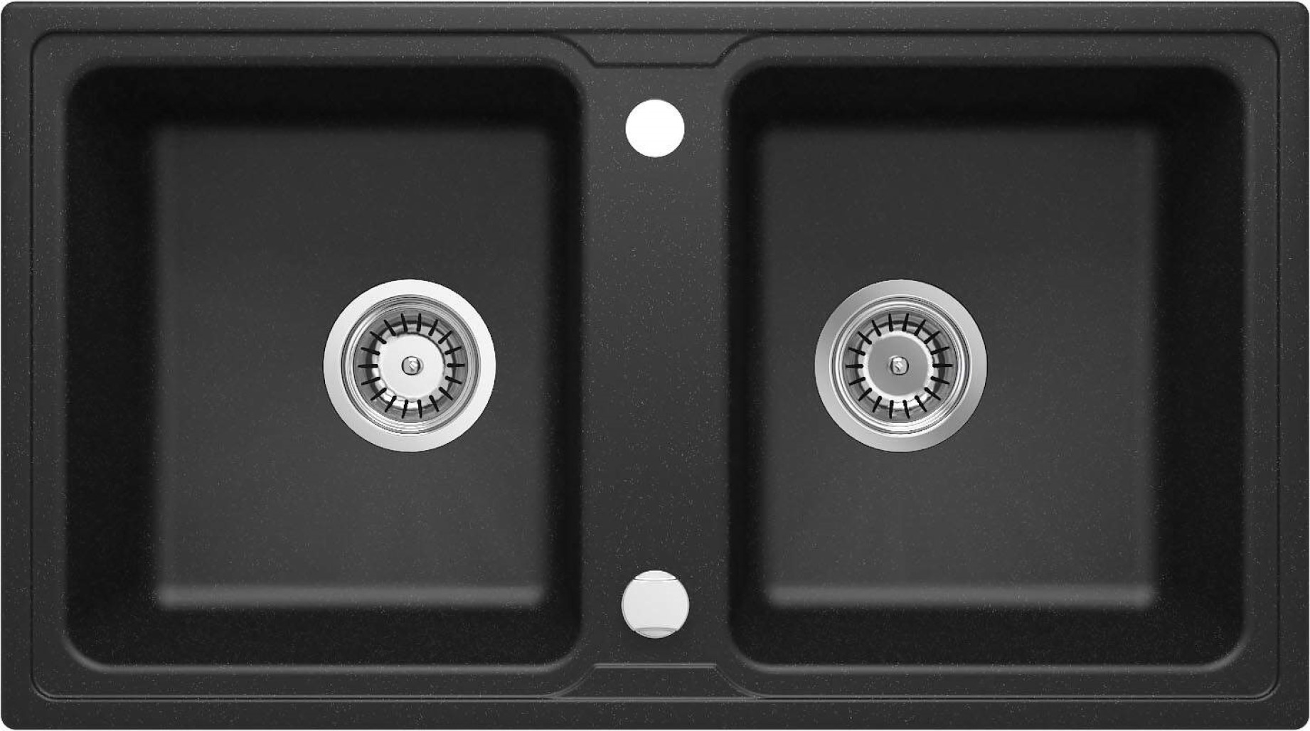 Deante Zorba granitspüle 78x43.5 cm grau/graphit/onyx ZQZ_G203