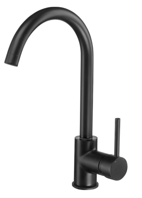 Berg Simple küchenarmatur stehend schwarz S130272PH