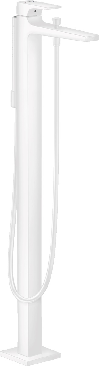 Hansgrohe Metropol Badewannen- und Duscharmatur freistehend weiß 32532700