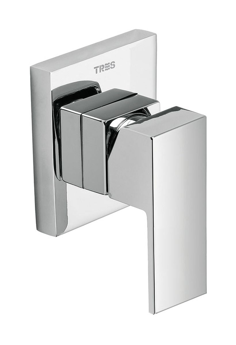 Tres Cuadro-Tres duschbatterie Unterputz chrom 1.06.177